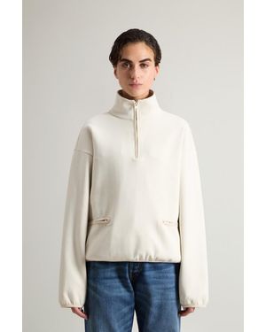 Woolrich Donna Felpa - Neutro