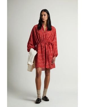 Woolrich Vestido De Mezcla De Lyocell Para Mujer Talla - Rojo