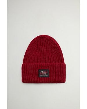 Woolrich Uomo Berretto - Rosso