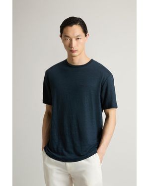 Woolrich Uomo T-Shirt - Blu