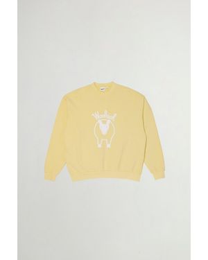 Woolrich Felpa Girocollo Sheep - Giallo