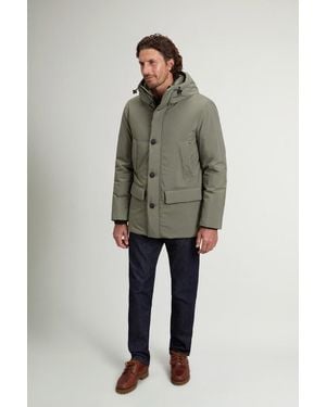 Woolrich Arctic Parka Cloud Con Capucha Para Hombre Talla - Verde