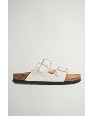 Woolrich Donna Sandali - Bianco