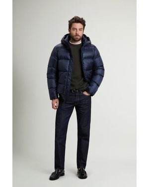 Woolrich Uomo Piumino Trapuntato - Blu