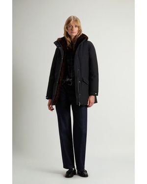Woolrich Parka Erie De Ramar Cloth Para Mujer Talla - Negro