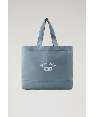 Woolrich Borsa tote blu