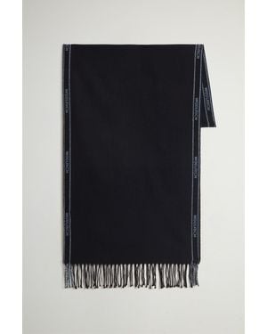 Woolrich Uomo Sciarpa - Nero