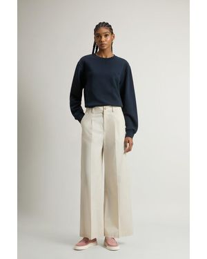 Woolrich Donna Pantaloni Chino - Bianco