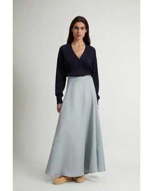 Woolrich Donna Gonna Lunga - Blu