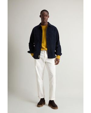 Woolrich Uomo Giacca A Camicia - Blu