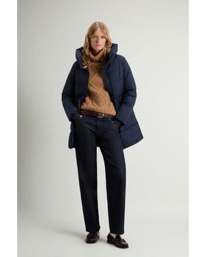 Woolrich Donna Parka Trapuntato - Blu