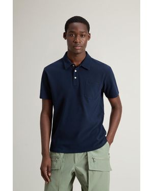 Woolrich Uomo Polo - Blu