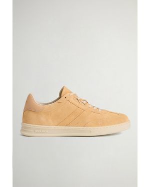 Woolrich Zapatillas Doubleu Tennis De Ante Para Mujer Talla - Multicolor