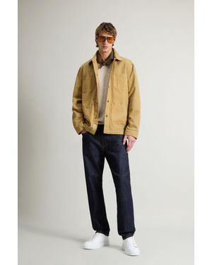 Woolrich Uomo Giacca A Camicia - Blu