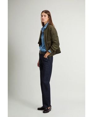 Woolrich Donna Bomber Military - Verde