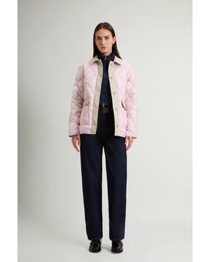 Woolrich Chaqueta Heritage Acolchada De Microfibra Para Mujer Talla - Rosa