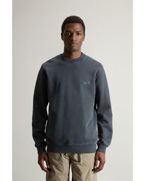 Woolrich Uomo Felpa Girocollo - Grigio