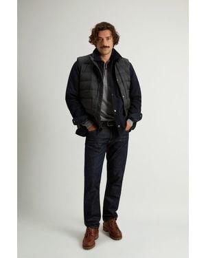 Woolrich Chaleco Bering Acolchado De Nailon Arrugado Para Hombre Talla - Azul