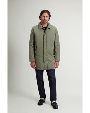 Woolrich Abrigo Lamar De Cloud Poly Acolchado Para Hombre Talla - Verde