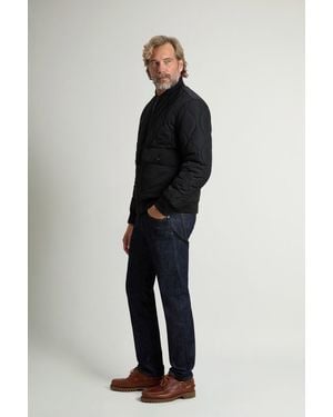 Woolrich Bomber En Nylon Brillant Matelassé Pour Homme Couleur Taille - Bleu