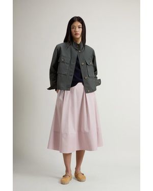 Woolrich Chaqueta Camisera Field De Puro Algodón Lavado Para Mujer Talla - Multicolor