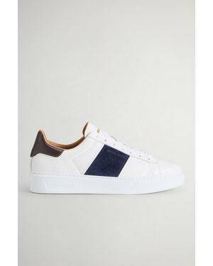 Woolrich Uomo Sneakers Classic Court - Blu