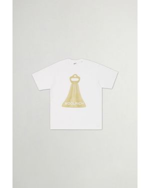 Woolrich Camiseta Bell De Puro Algodón Talla - Blanco