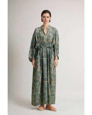 Woolrich Vestido De Mezcla De Lyocell Para Mujer Talla - Verde