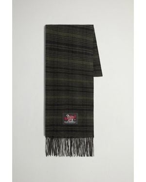 Woolrich Uomo Sciarpa - Nero