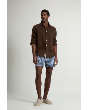 Woolrich Uomo Costume Da Bagno - Marrone