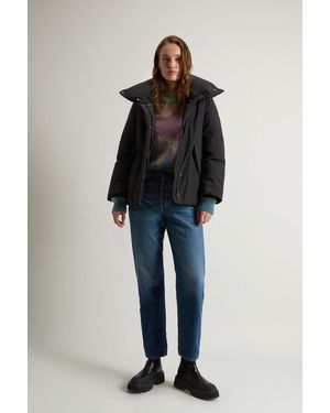 Woolrich Donna Giacca Cocoon - Nero