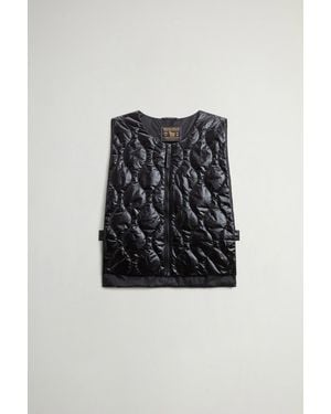 Woolrich Chaleco Acolchado Plegable De Urban Light Nylon Para Mujer Talla One - Negro