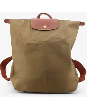 Longchamp Le Pliage Nylon Backpack - Brown