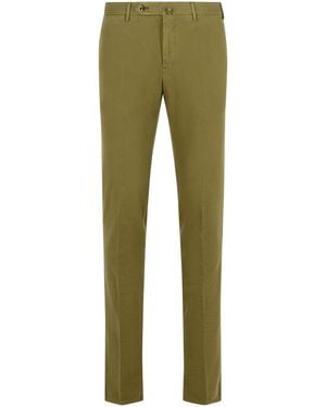 PT01 Superslim Cotton Pants - Green