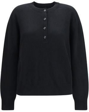 Loulou de Saison Malo Oversized Sweater - Black