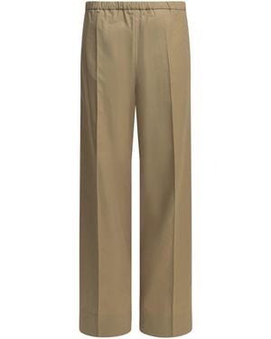 Moncler Casual Cotton Pants - Natural