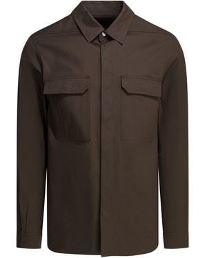 Rick Owens Cotton Jacket - Brown