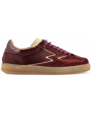 Moaconcept Club Pony Skin Sneakers Bordeaux - Brown