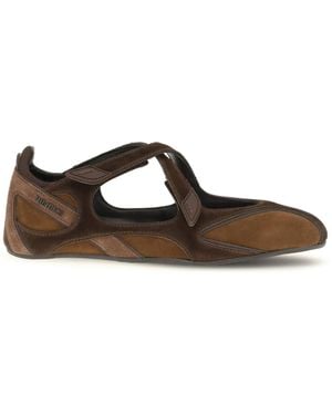 The Attico Nomad Ballerinas - Pink