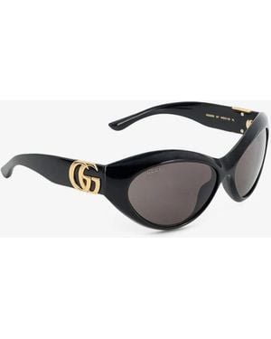 Gucci Cat-Eye Sunglasses - Black
