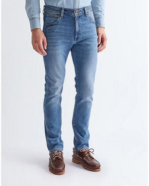 Wrangler Larston Slim Tapered Low Stretch Jean Size 29 X30 - Blue
