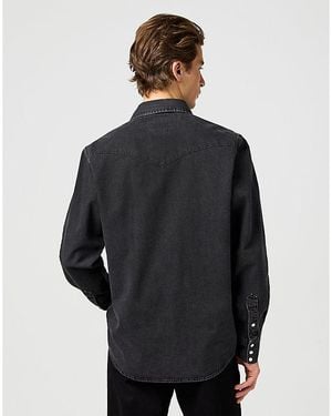 Wrangler Regular Western Shirt - Black