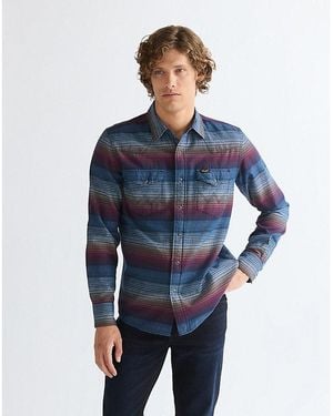 Wrangler Regular Western Shirt - Blue