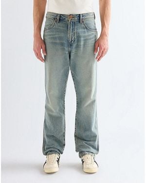 Wrangler Frontier Relaxed Straight Toughlite Non Stretch Jean Size 28 X32 - Blue