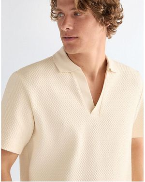 Wrangler Relaxed Polo Jumper - Natural