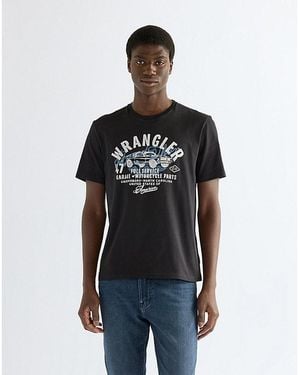 Wrangler Regular Americana Tee - Black
