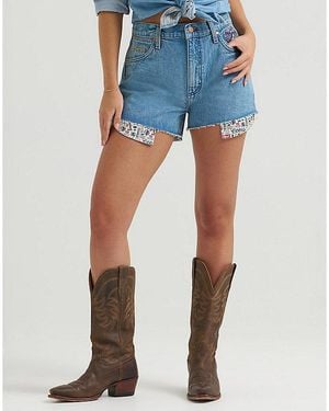 Wrangler X Coors Reworked Short - Blue