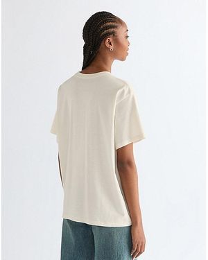 Wrangler Relaxed Girlfriend Tee - Natural