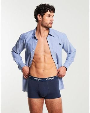 Wrangler 3-Pack Trunks Ruby Mix - Blue