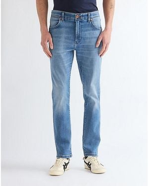 Wrangler Larston Slim Tapered High Stretch Jean Size 28 X32 - Blue